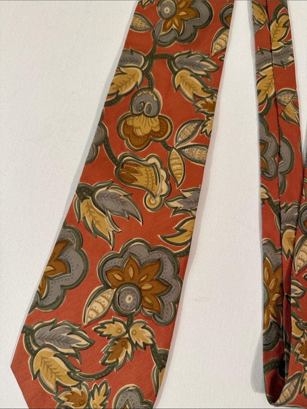 KEYS & LOCKWOOD MENS VINTAGE TIE - Picture 2 of 4
